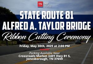SR 81 Bridge Ribbon Cutting Invitation